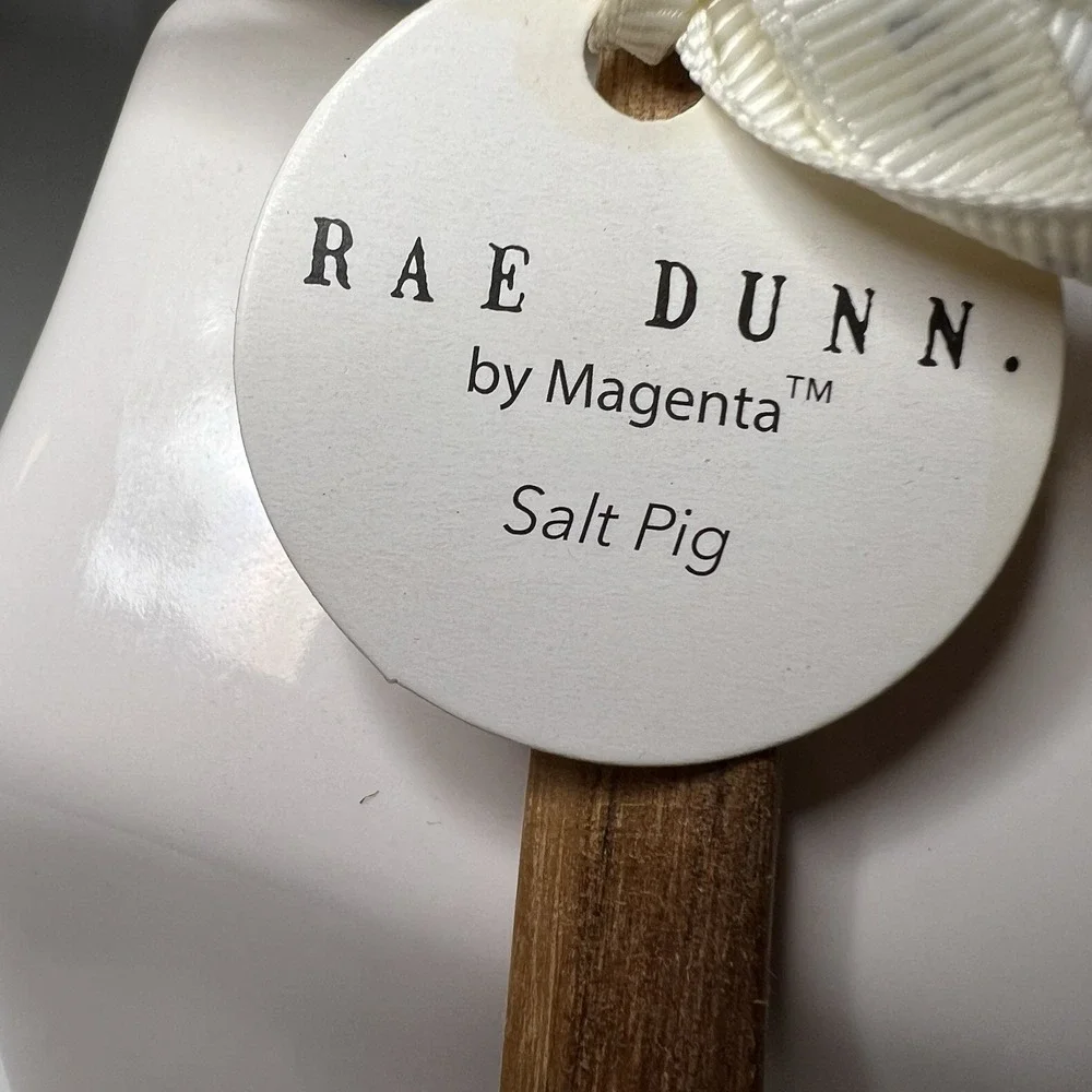Rae Dunn Salt Cellar Bird House w/Spoon New/Never Used!!  See‎ Pics!!